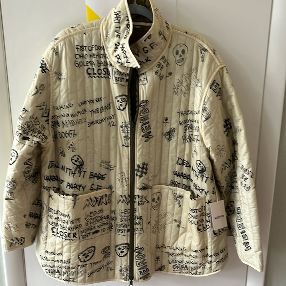 NWT Mother Brand Reversible Hardliner Jacket